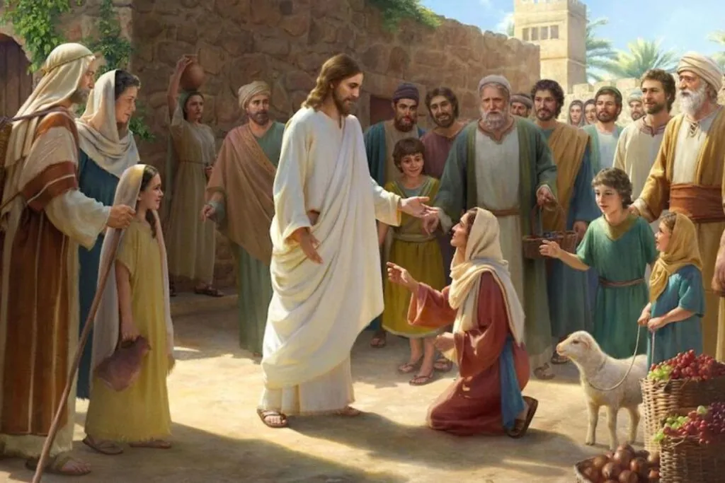 lições da mulher do fluxo de sangue