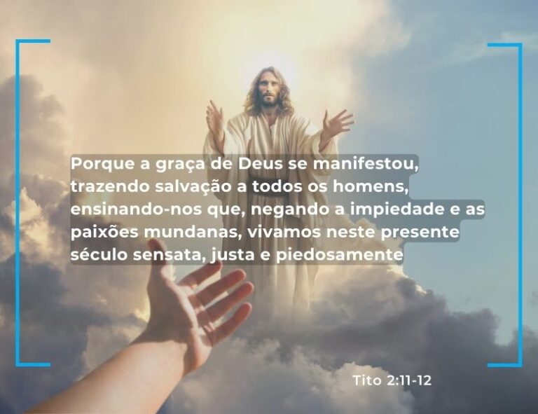 Medite sobre a Graça em 8 versículos