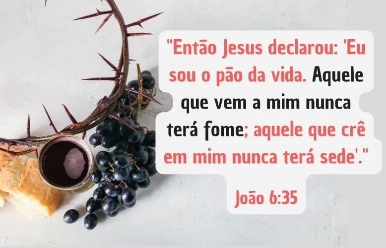 versículo sobre a Santa Ceia