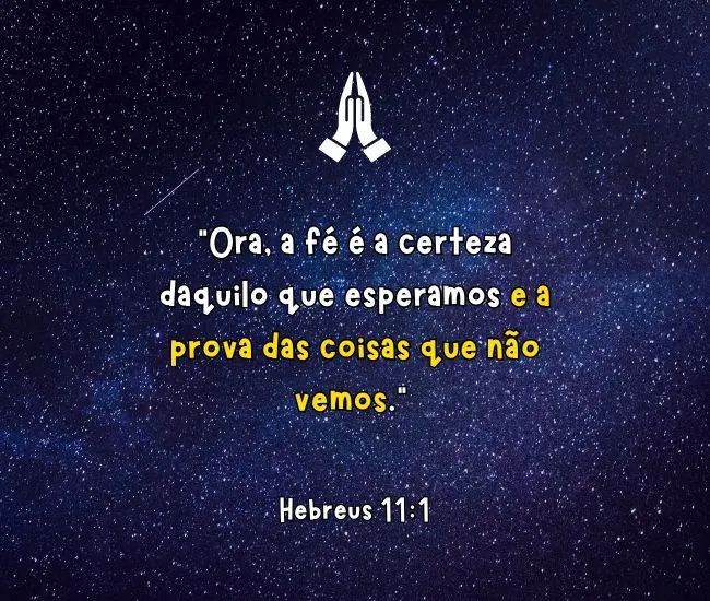 Versículo Bíblico para Reflexão sobre fé